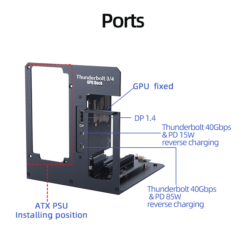 Docking Station Externa para G - Gpu External Dock Egpu Thunderbolt 4 avaliação e preço