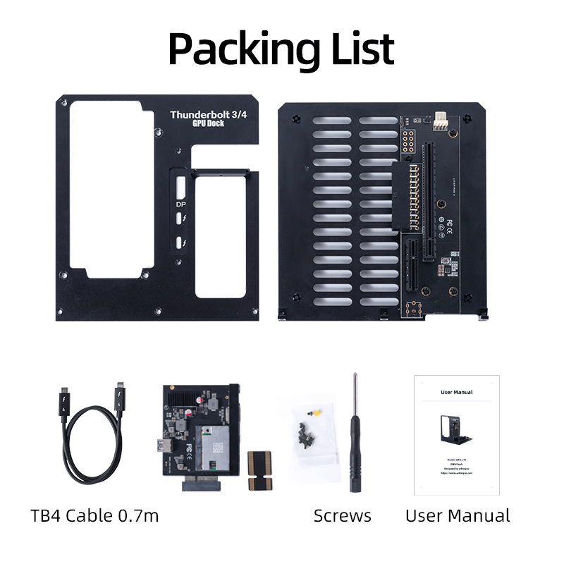 Docking Station Externa para G - Gpu External Dock Egpu Thunderbolt 4 avaliação e preço